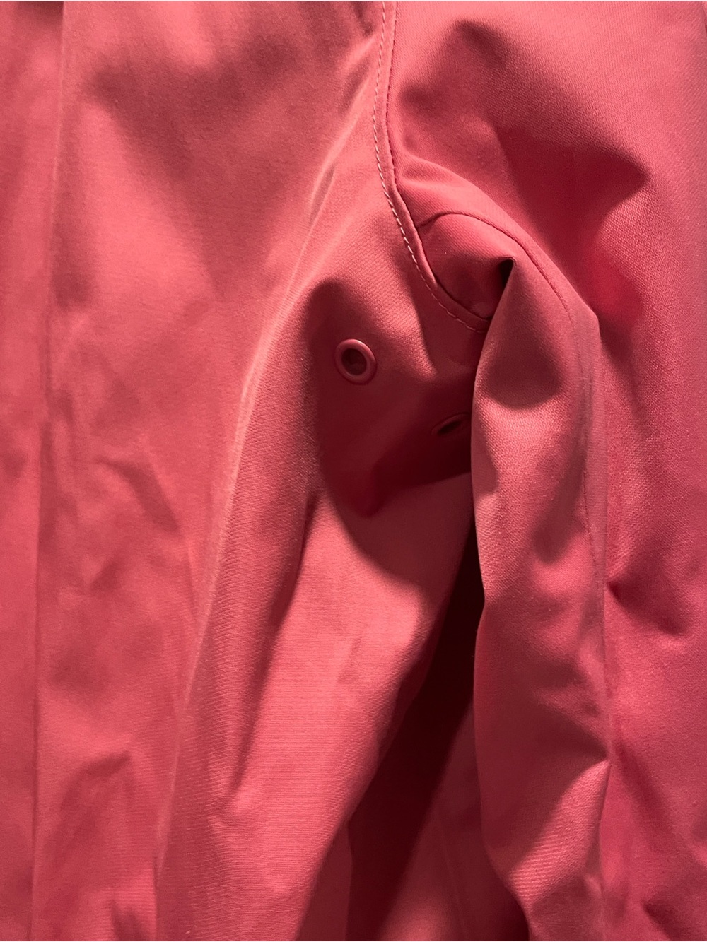 Esprit Bright Pink Single-Breasted Trench rain coat size L - Picture 3 of 7